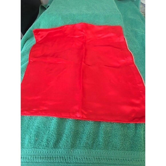 Vintage Chinese Silk/Satin Embroidered Square Throw Pillow, 15” Inches - Picture 10 of 12